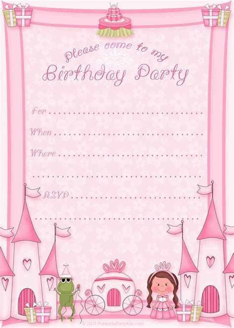 Birthday Invitation Maker Birthday Invitations Free Printable