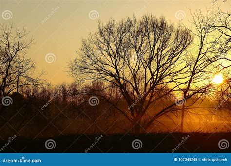 Country Morning Sunrise Stock Photo Image Of Country 107345248