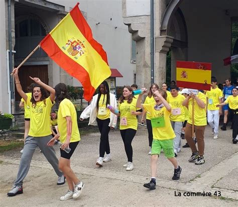 Ve Jeux Olympiques du collège Anne Frank à Brives Charensac Un