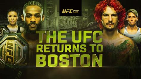 Ufc Sterling Vs O Malley Ufc Returns To Boston Official