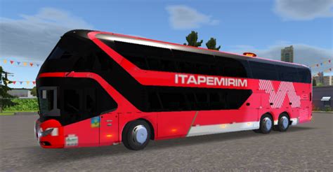 Neoplan Skyliner Skin ITAPEMIRIM Skins Bus Simulator Ultimate