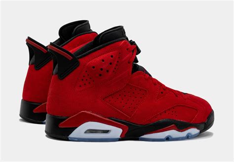 Jordan Air Jordan 6 Retro Toro Bravo Mens Lifestyle Shoes Red Black Ct8529 600 Shoe Palace