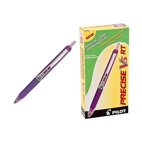 Pilot Precise V5 Rt Retractable Rollerball Pens Extra Fine Point