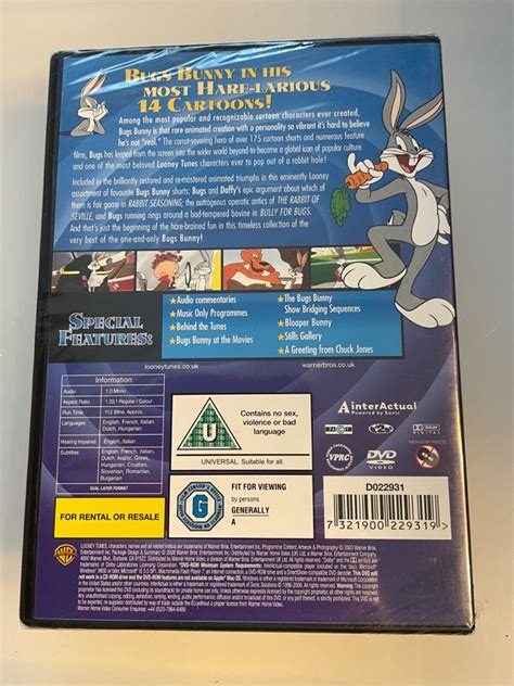 Looney Tunes The Best Of Bugs Bunny Dvd 2004 For Sale Online Ebay