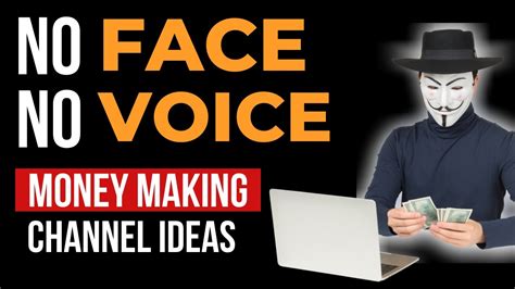 Best Youtube Channel Ideas Without Showing Face And Voice That Make