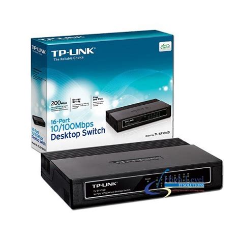 TP Link TL-SF1016D 16-Port 10/100Mbps - HIGH LEVEL IT SOLUTIONS