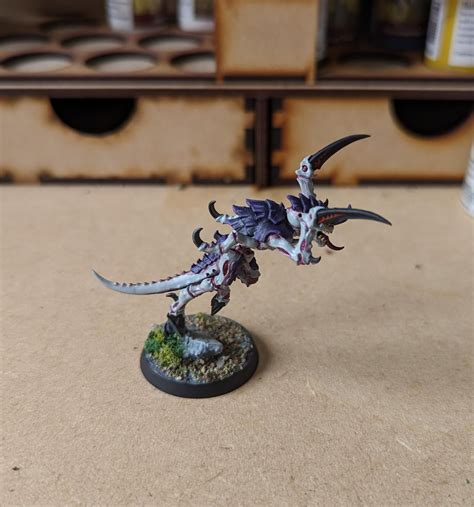 Practice run on a tyranid hormagaunt : r/minipainting