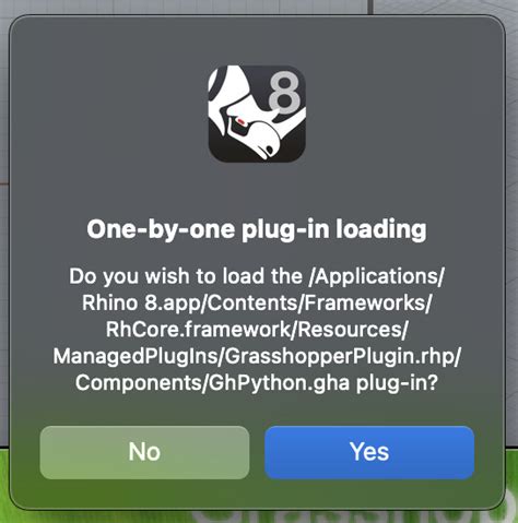 Grasshopper Stuck On Opening In Rhino 8 On Mac Grasshopper Mcneel Forum