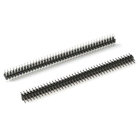 1 40P 2 40P 2mm Single Double Row Straight Right Angle Pin Headers