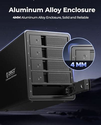 ORICO 5 Bay Raid Hard Drive Enclosure Aluminum USB 3 0 To SATA Hard