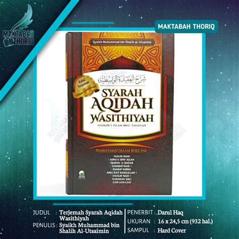 Jual Buku Syarah Aqidah Wasithiyah Syaikhul Islam Ibnu Taimiyah Darul