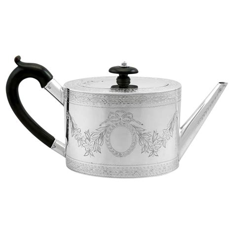 Sterling Silver Teapot Antique Victorian At 1stdibs