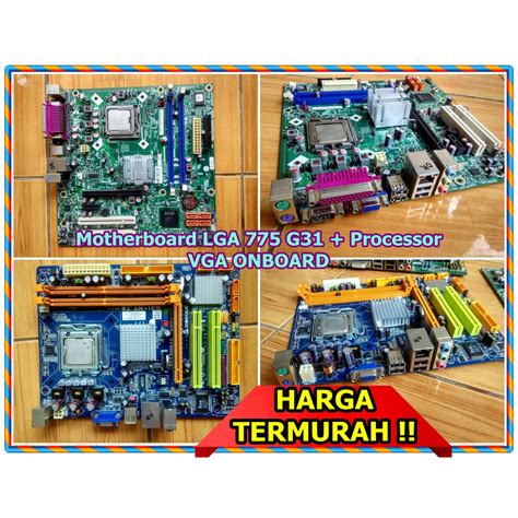 Jual Motherboard Lga G Processor Shopee Indonesia