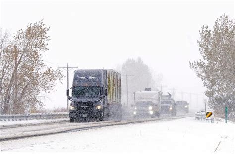 Winter Storm In Colorado Denver Hit With First Major Snow Of The