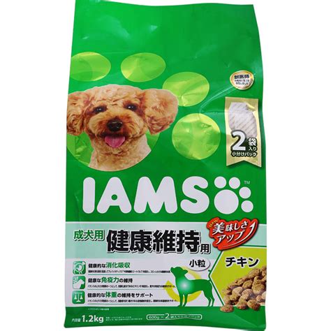 【楽天市場】マースジャパンリミテッド アイムス 成犬用 健康維持用 チキン 小粒 12kg ＜対象年齢 1～6歳まで成＞ 犬用品 ドライ