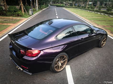 Gloss Midnight Purple Car Vinyl Wrap