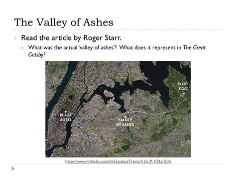 PPT - Metaphor and Symbolism in The Great Gatsby The Valley of Ashes ...