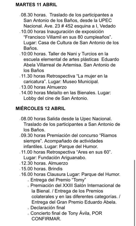 Desde Hoy Bienal Internacional De Humorismo Gr Fico Artemisa Diario