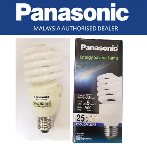 Panasonic 25W Energy Saving Bulb Spiral Tornado Shopee Malaysia