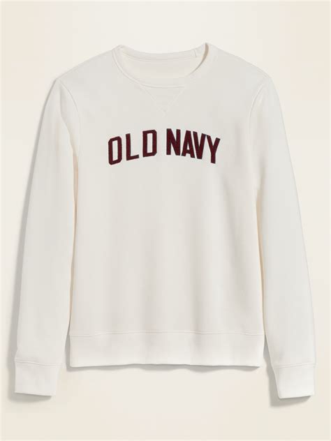 Logo Graphic Crew Neck Sweatshirt For Men Old Navy