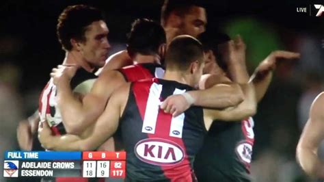 Last 41 Seconds Adelaide Crows Vs Essendon Round 1 2013 YouTube