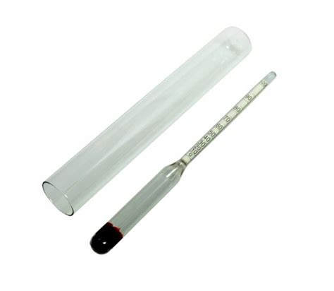 Alkoholmeter (0-100Vol%) Alkoholometer Alkoholmesser Messzylinder ALK2 ...