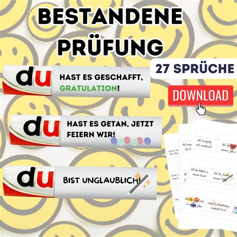 Bestandene Prüfung Geschenk Duplo Banderole Digitaler Download 27