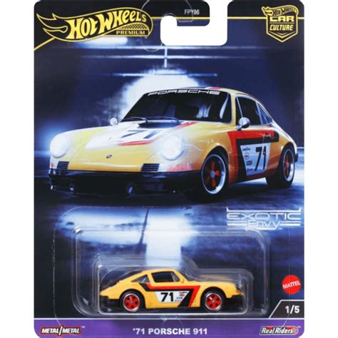 Hot Wheels Porsche Hot Wheels Premium Car Culture Exotic Envy Real Riders Th