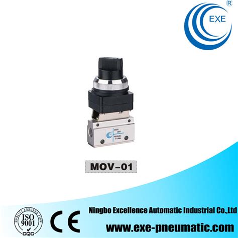 Exe Pneumatic Miniature Mechanical Valves MOV 01 MOV 02 MOV 03 MOV