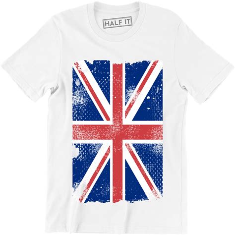 Great United Kingdom Distressed British Country Flag Men S T Shirt