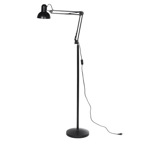 LAMPA PODŁOGOWA STOJĄCA czarna do czytania 12W 10748012471