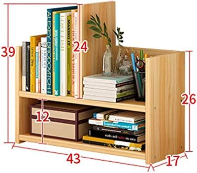 Amazon GWXJZ CD DVD Racks Simple Table Bookshelf Office Desktop