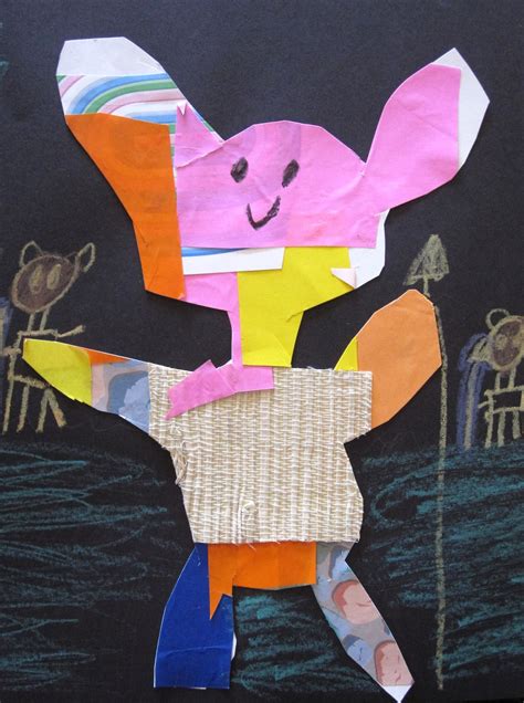 Art is Basic-- Art Teacher Blog: Patchwork Animals-- Kindergarten