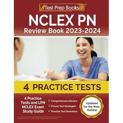 NCLEX PN Review Book 2023 2024 4 Practice Tests And Study Guide In