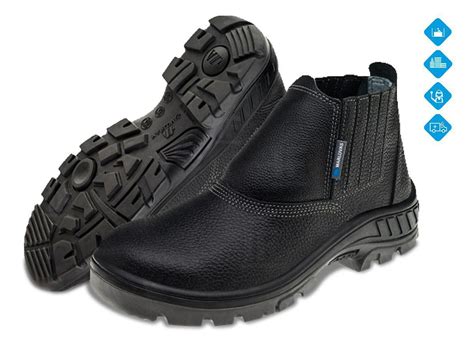 Bota Para Trabalhar - Bota De Segurança Para Trabalho Profissional - Marluvas - Bota de ...