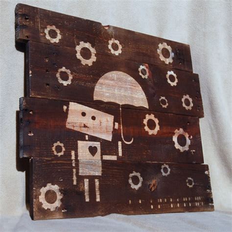 Recycled Pallet Wood Art | Upcycle Art