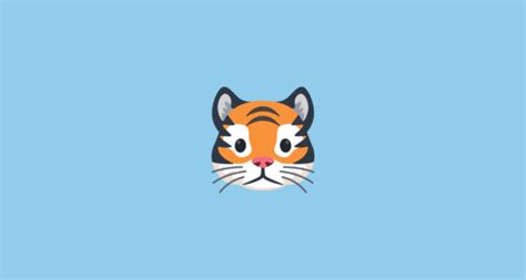 🐯 Tiger Face Emoji On Facebook 22