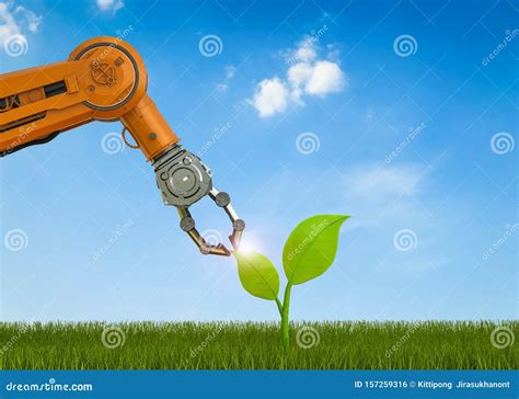 Ecology Technology Concept Stock Illustration Illustration Of