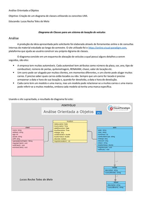 Análise Orientada a Objetos Análise Orientada a Objetos Objetivo