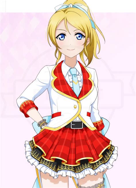 ラブライブ！スクールアイドルフェスティバル2 Miracle Live（スクフェス2） ミューズメンバーキャラクター『絢瀬 絵里』紹介イメージ