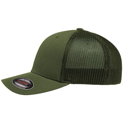 Flexfit Mesh Trucker Cap Outdoor Army Casual Hiking Protection