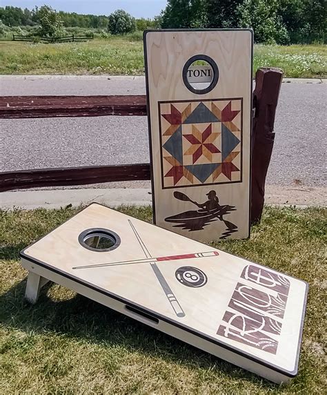 Personalized Cornhole Set General Finishes Design Center