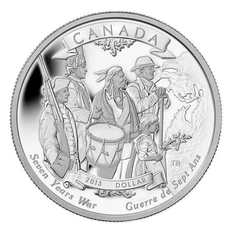 2013 Canada 1 End Of The Seven Years War 250th Anniversary Special