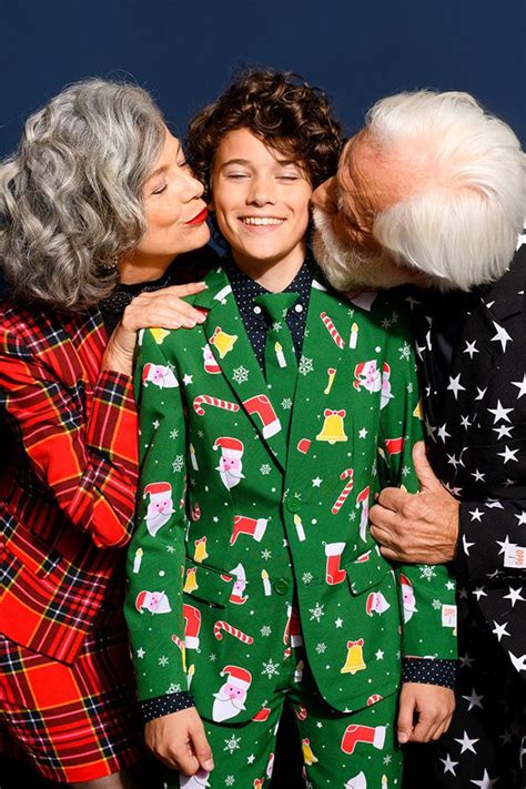 Grandparents outfits with the Christmas suits from OppoSuits. | Mens ...