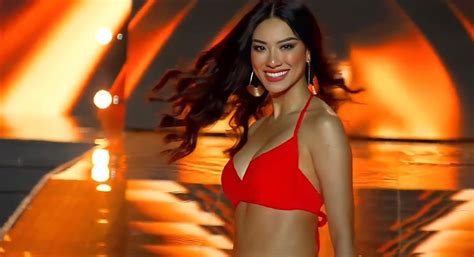 Kim Duyên trình diễn bikini nóng bỏng trước thềm chung kết Hoa hậu Siêu quốc gia 2022