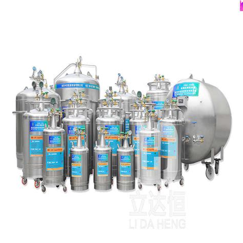 Liquid Nitrogen Tank 40l Liquid Nitrogen Gas Cylinder For Transport