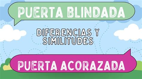 Diferencias Entre Puerta Blindada Y Puerta Acorazada