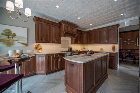 What Color Tile Goes With Walnut Cabinets Homeminimalisite