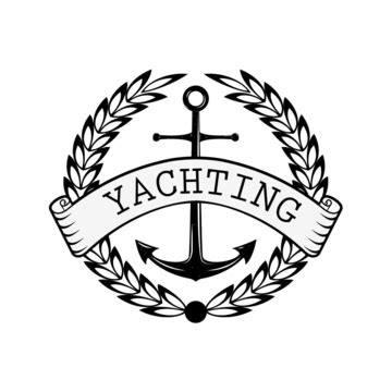 Nautical Emblem On White Background Antique Product Boat Png And