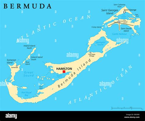 Mapa Bermuda